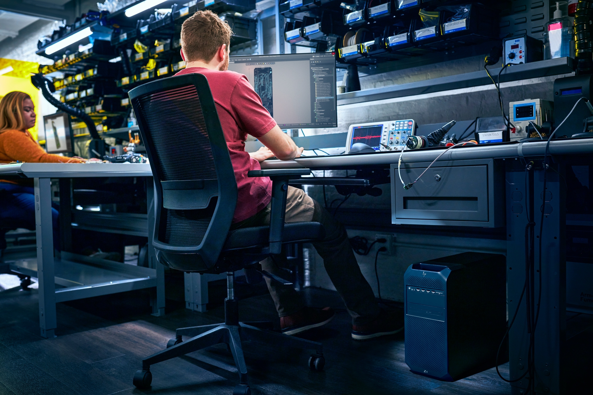 HP Workstation Z4 G5 - Tower - 4U - 1 x Xeon W3-2435 / 3.1 GHz - RAM 32 GB - SSD 512 GB - HP Z Turbo Drive, NVMe, 3D Triple-level Cell (TLC)