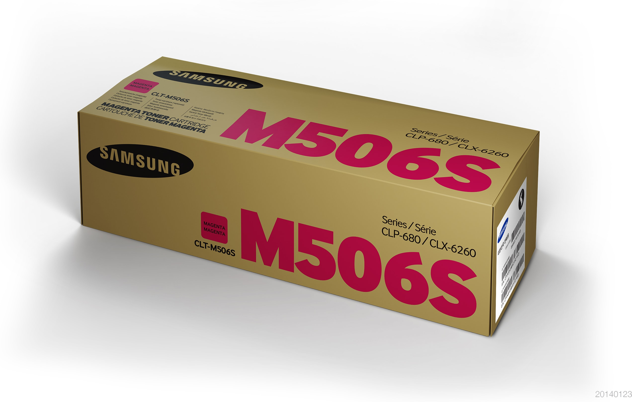 Samsung Cartucho de tner magenta CLT-M506S