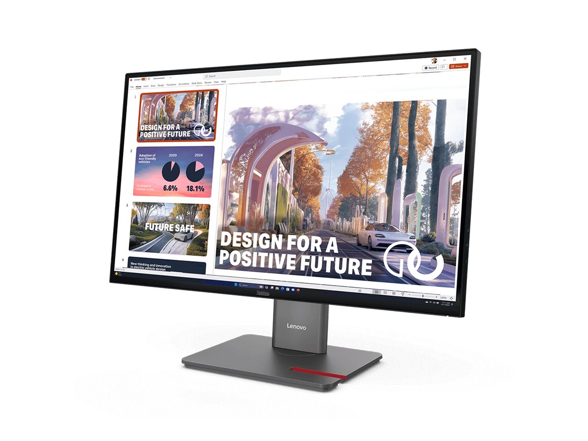 Lenovo ThinkVision E27Q-40 - LED-Monitor - 68.6 cm (27)