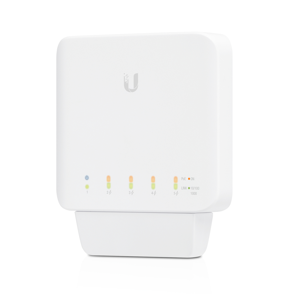 UbiQuiti UniFi Switch USW-FLEX - Switch - managed - 4 x 10/100/1000 (PoE)