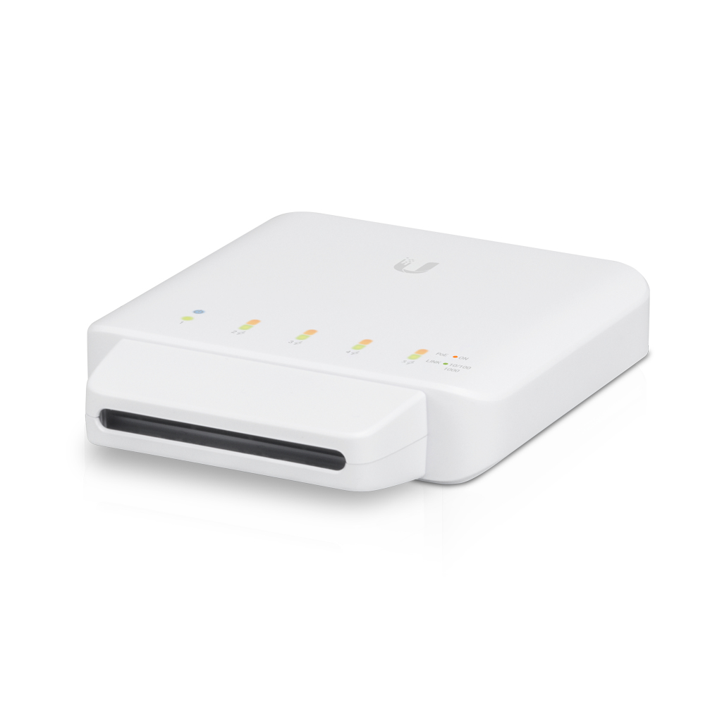 UbiQuiti UniFi Switch USW-FLEX - Switch - managed - 4 x 10/100/1000 (PoE)