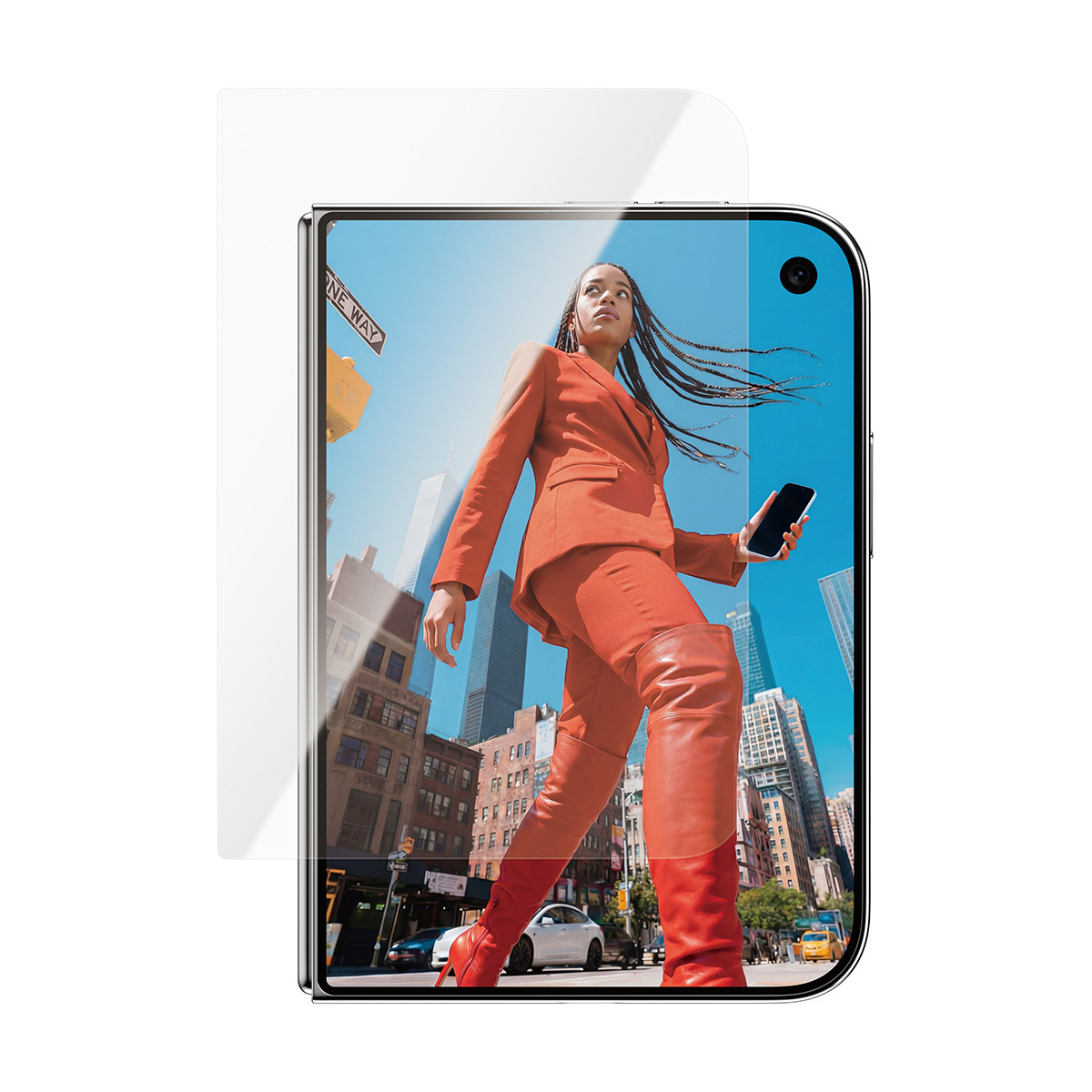 PanzerGlass � Front Screen Protector iPhone Duo | FRAME FIT w. FASTFIT IN-A-BOX Protector de pantalla 1 pieza(s)