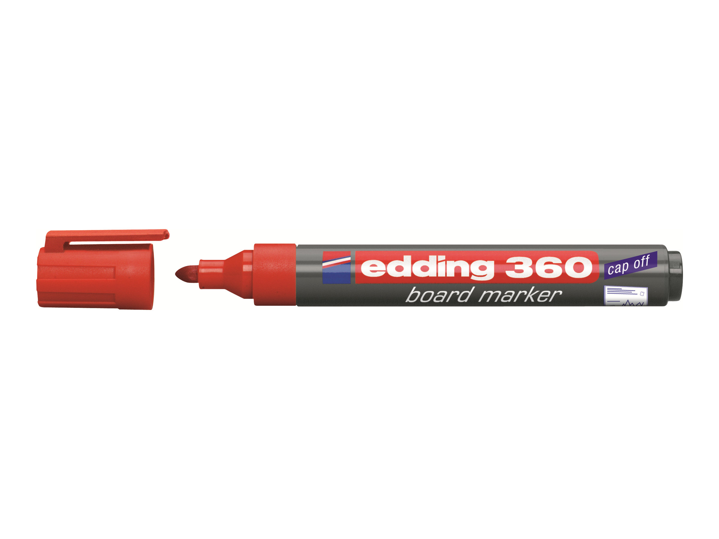 EDDING e-360 - 1 St�ck(e) - Rot - Schwarz - Rot - 1,5 mm - 3 mm