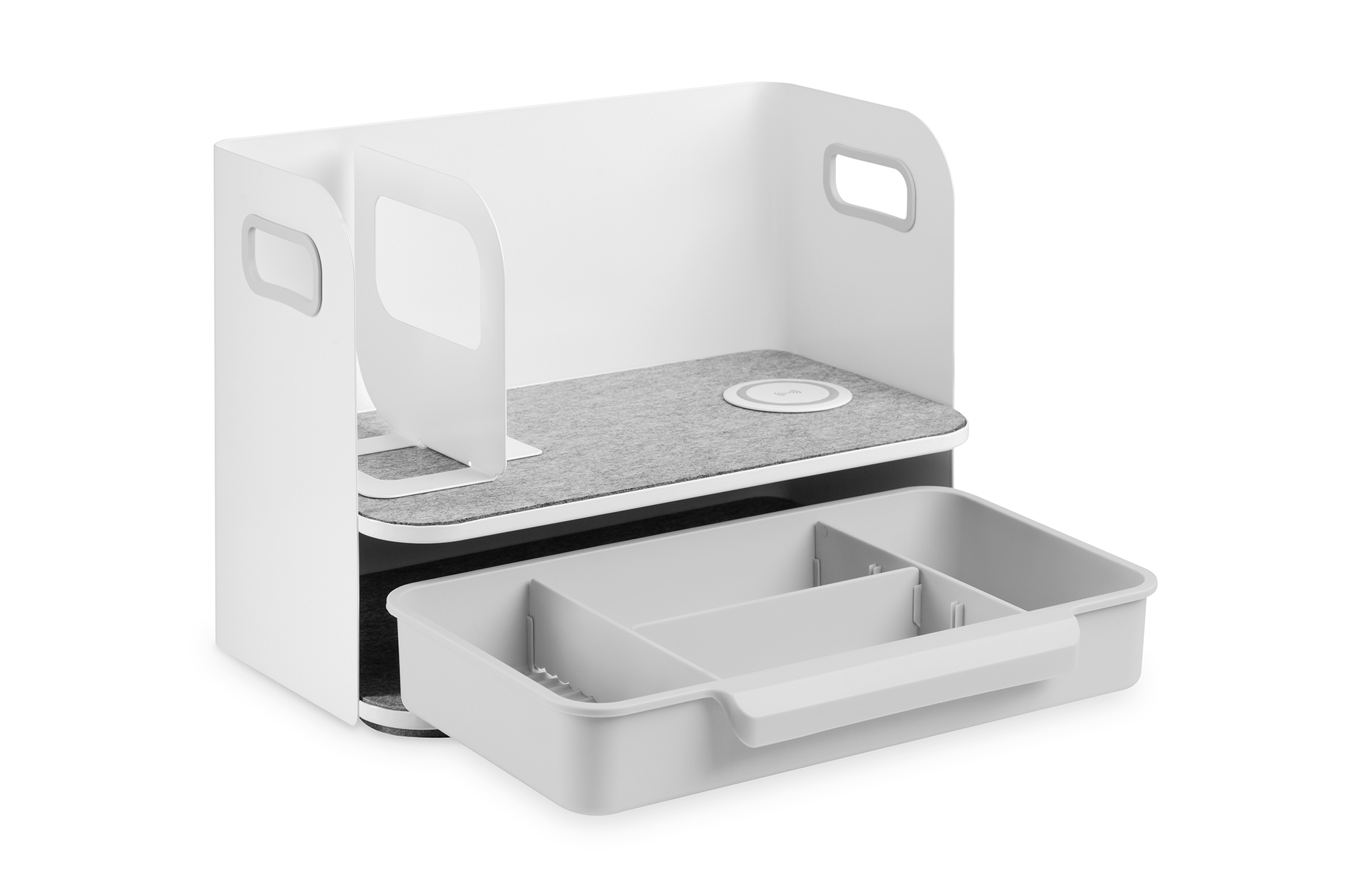 Digitus Desktop Organizer with Qi Charger