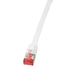 LogiLink CF2051S cable de red Blanco 2 m Cat6 U/FTP (STP)
