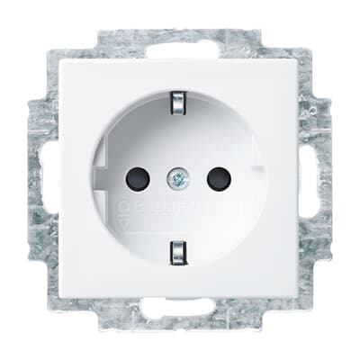 Busch-Jaeger 20 EUCB-914 presa energia CEE 7/3 Bianco