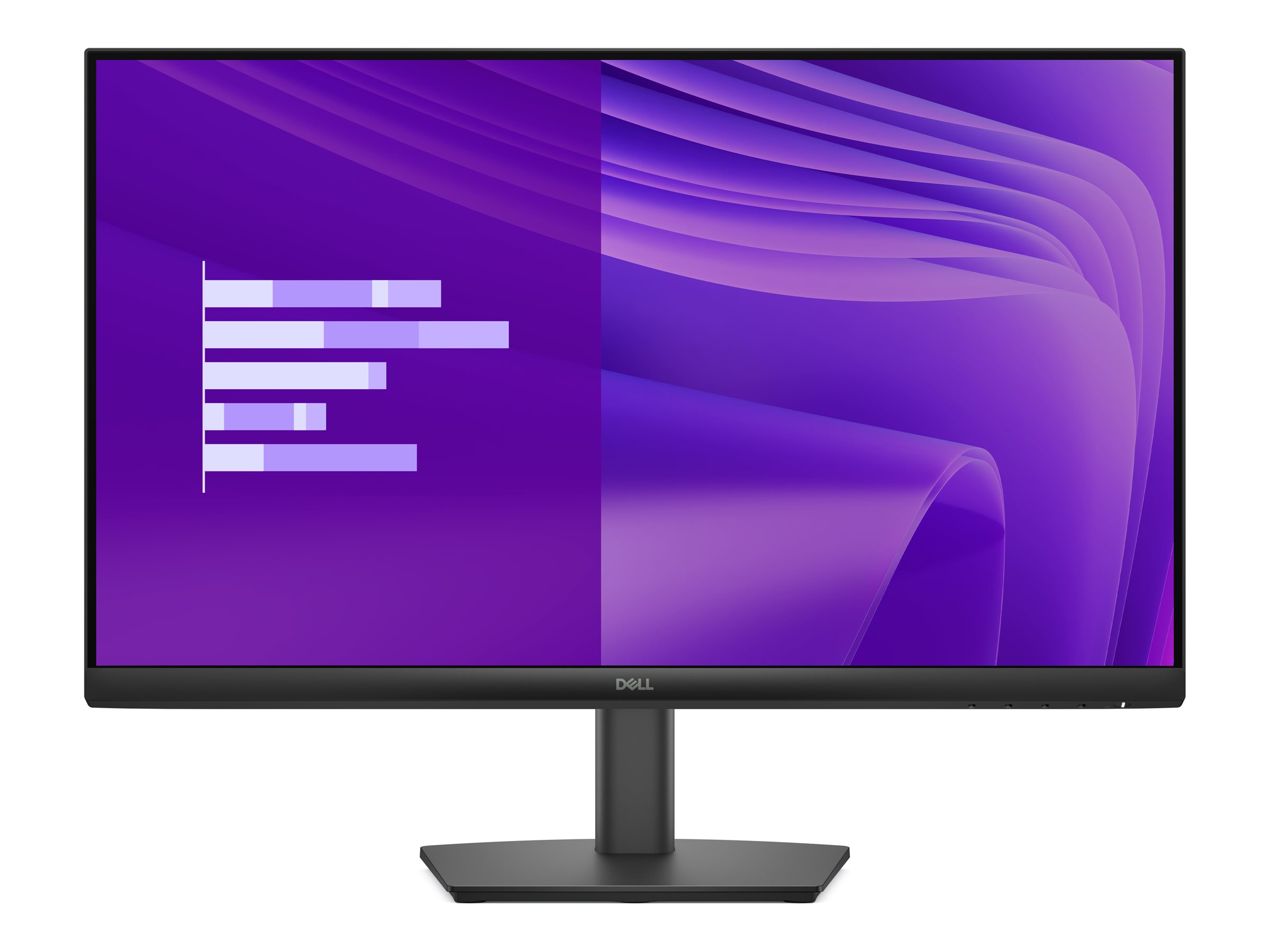 DELL E Series E2425HM �cran plat de PC 60,5 cm (23.8) 1920 x 1080 pixels Full HD LCD Noir