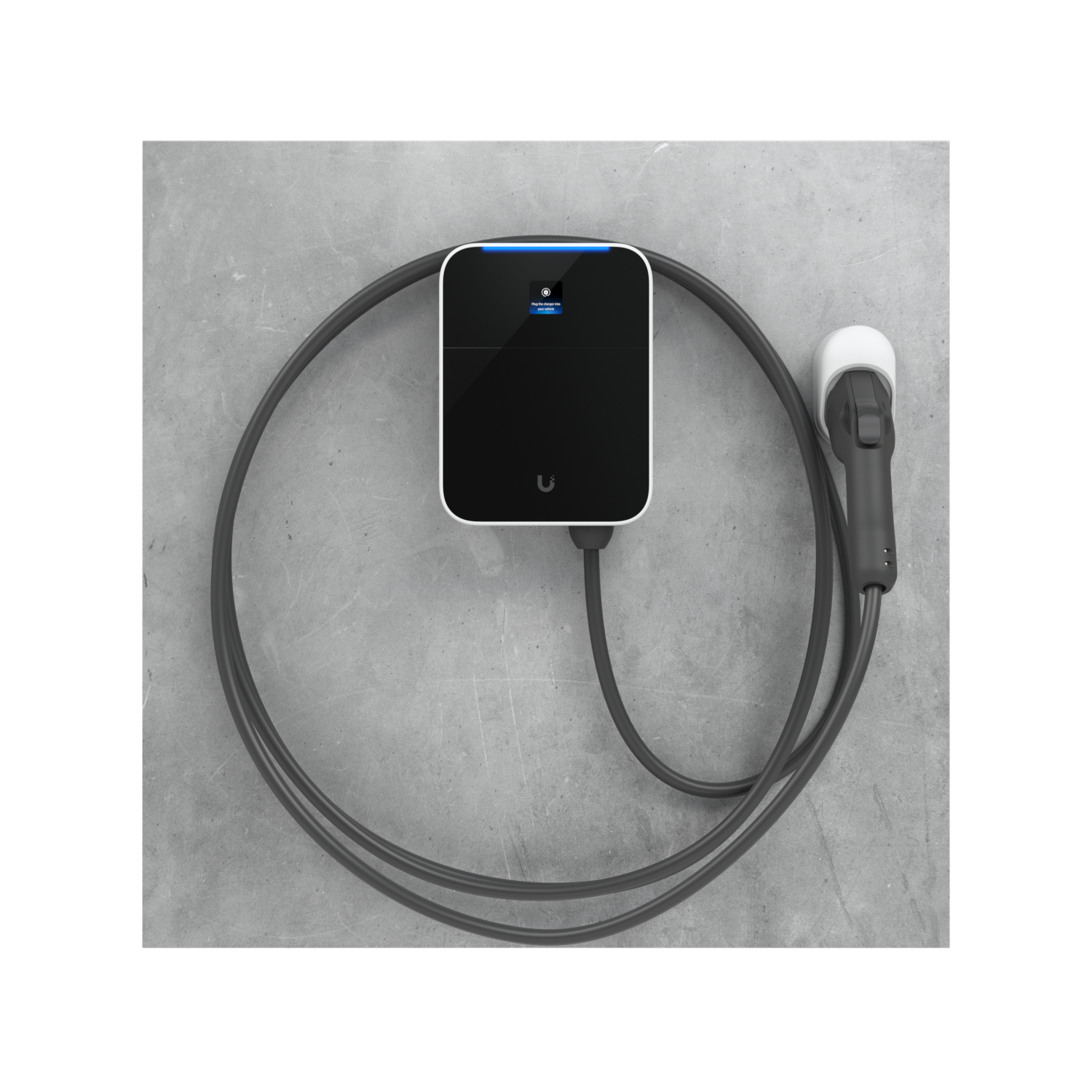 Ubiquiti EV Station Lite Blanco, Negro Policarbonato (PC) Pared 1 Pantalla incorporada 4,32 cm (1.7)