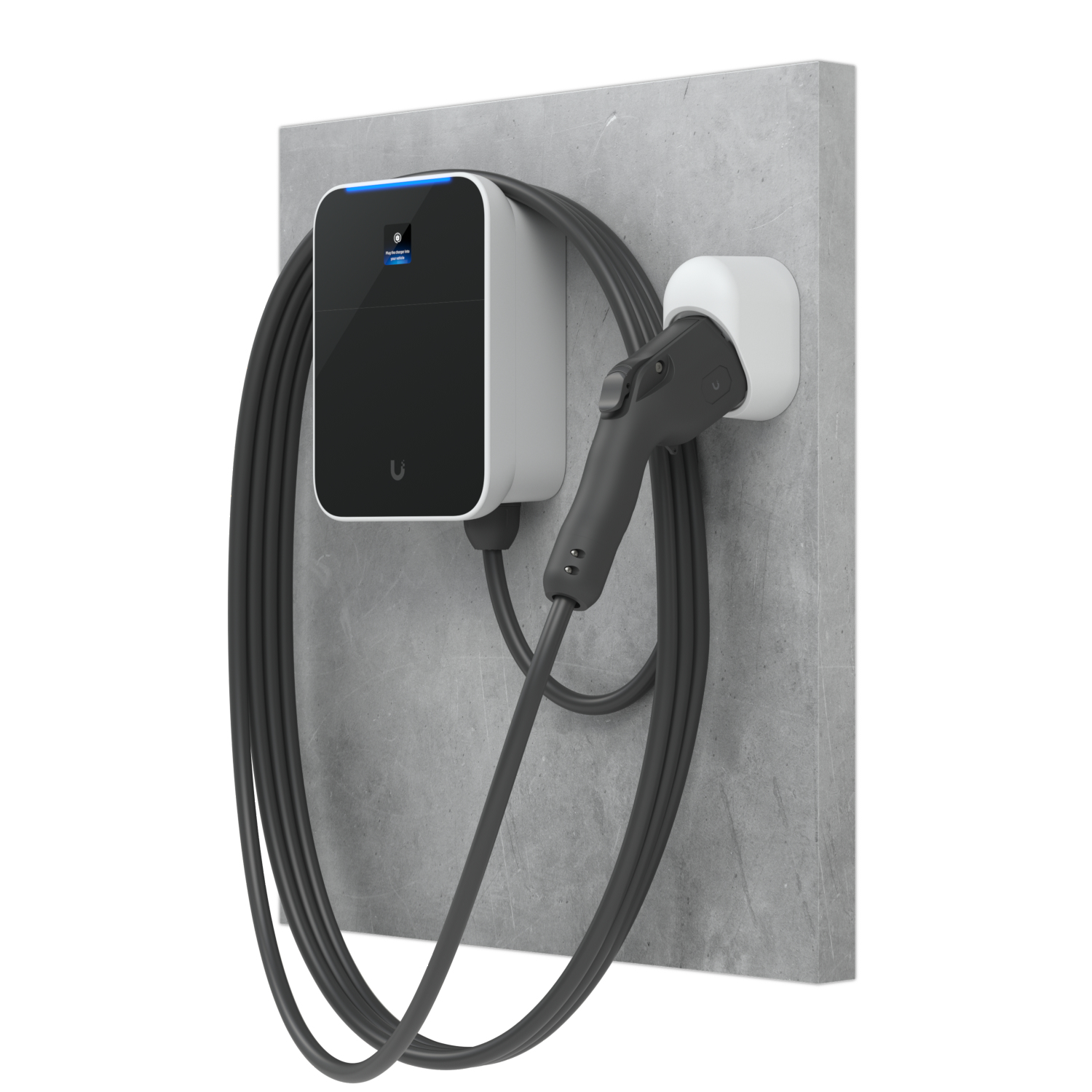 Ubiquiti EV Station Lite Blanco, Negro Policarbonato (PC) Pared 1 Pantalla incorporada 4,32 cm (1.7)