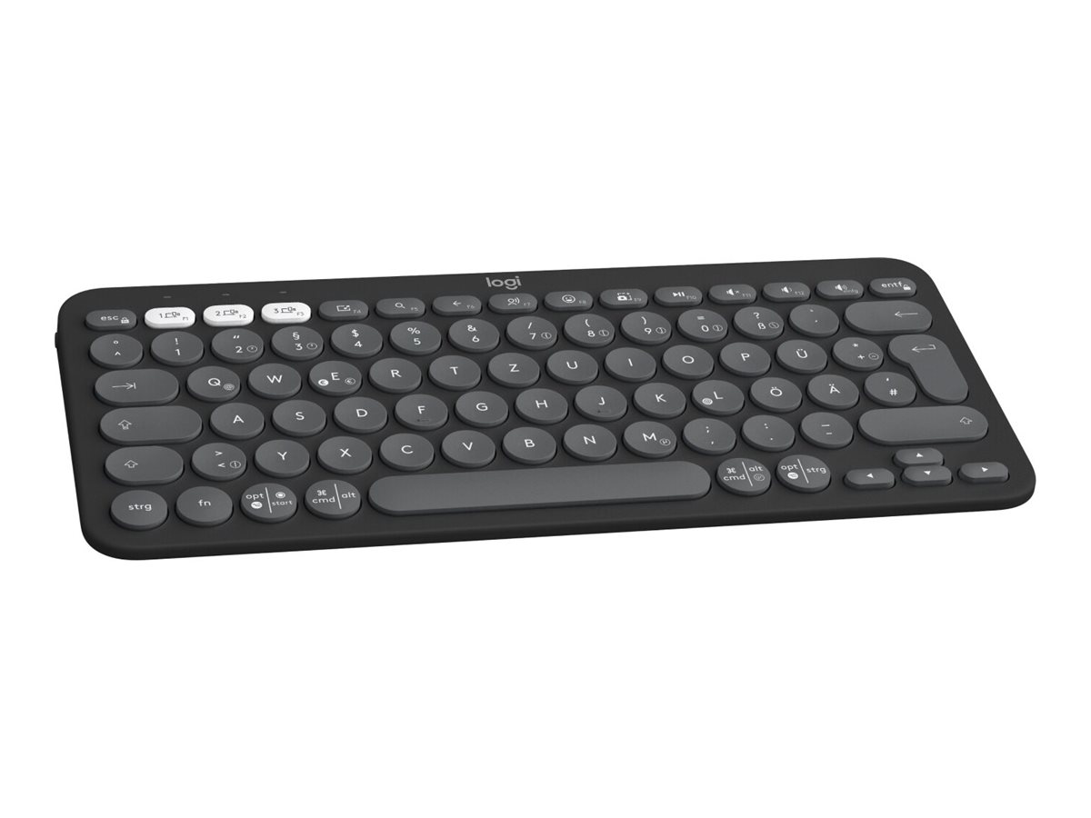 Logitech Pebble Keys 2 K380s TONAL GRAPHITE DEU BT N/A CENTRAL-419 UNIVERSAL