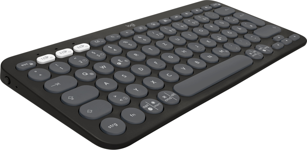 Logitech Pebble Keys 2 K380s TONAL GRAPHITE DEU BT N/A CENTRAL-419 UNIVERSAL