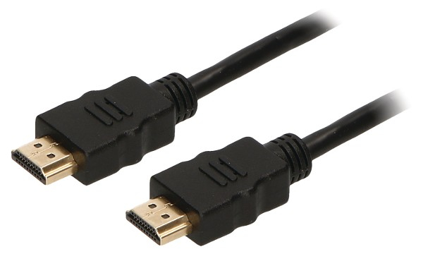 2-power CAB0053A - 2 m - HDMI Typ A (Standard) - HDMI Typ A (Standard) - Schwarz