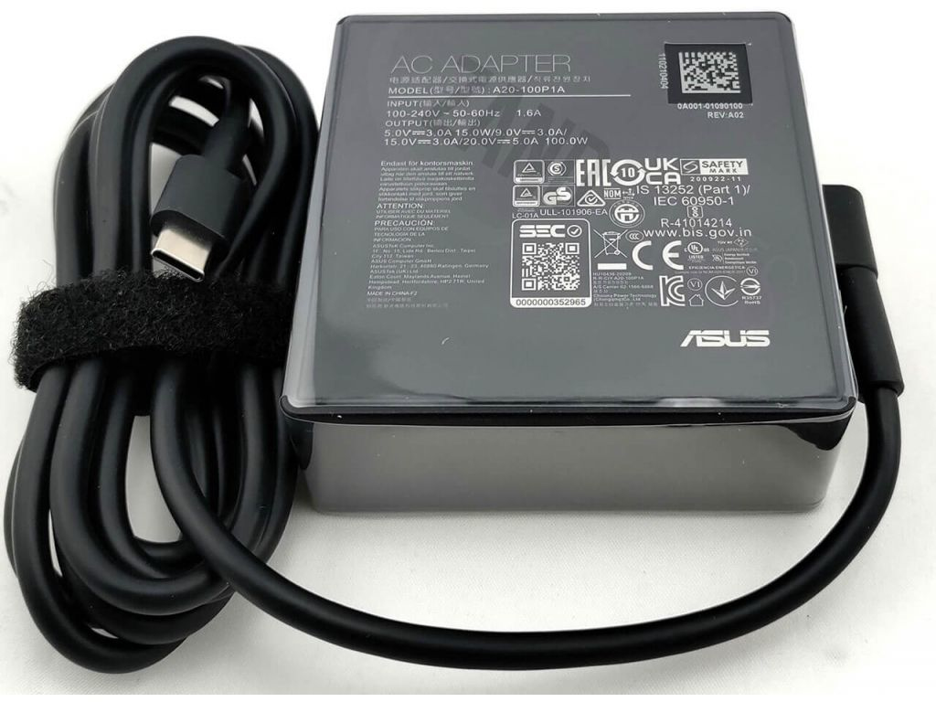 ASUS 0A001-01090100 adattatore e invertitore Interno 100 W Nero