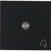 Heinrich Kopp Kopp HK07-Flaechenwippe m.Linse 490457009u.SymbolGlocke Farbe schwarz