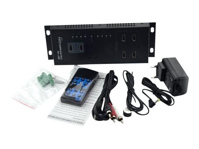 Techly IDATA-HDMI-MX42 video splitter 2x HDMI