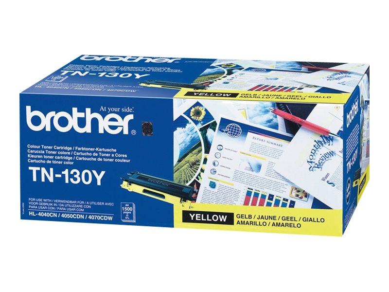 Brother TN-130Y cartucho de t�ner 1 pieza(s) Original Amarillo