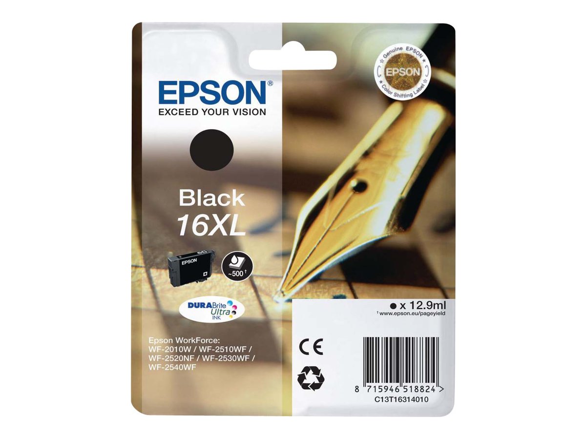 Epson Pen and crossword Singlepack Black 16XL DURABrite Ultra Ink