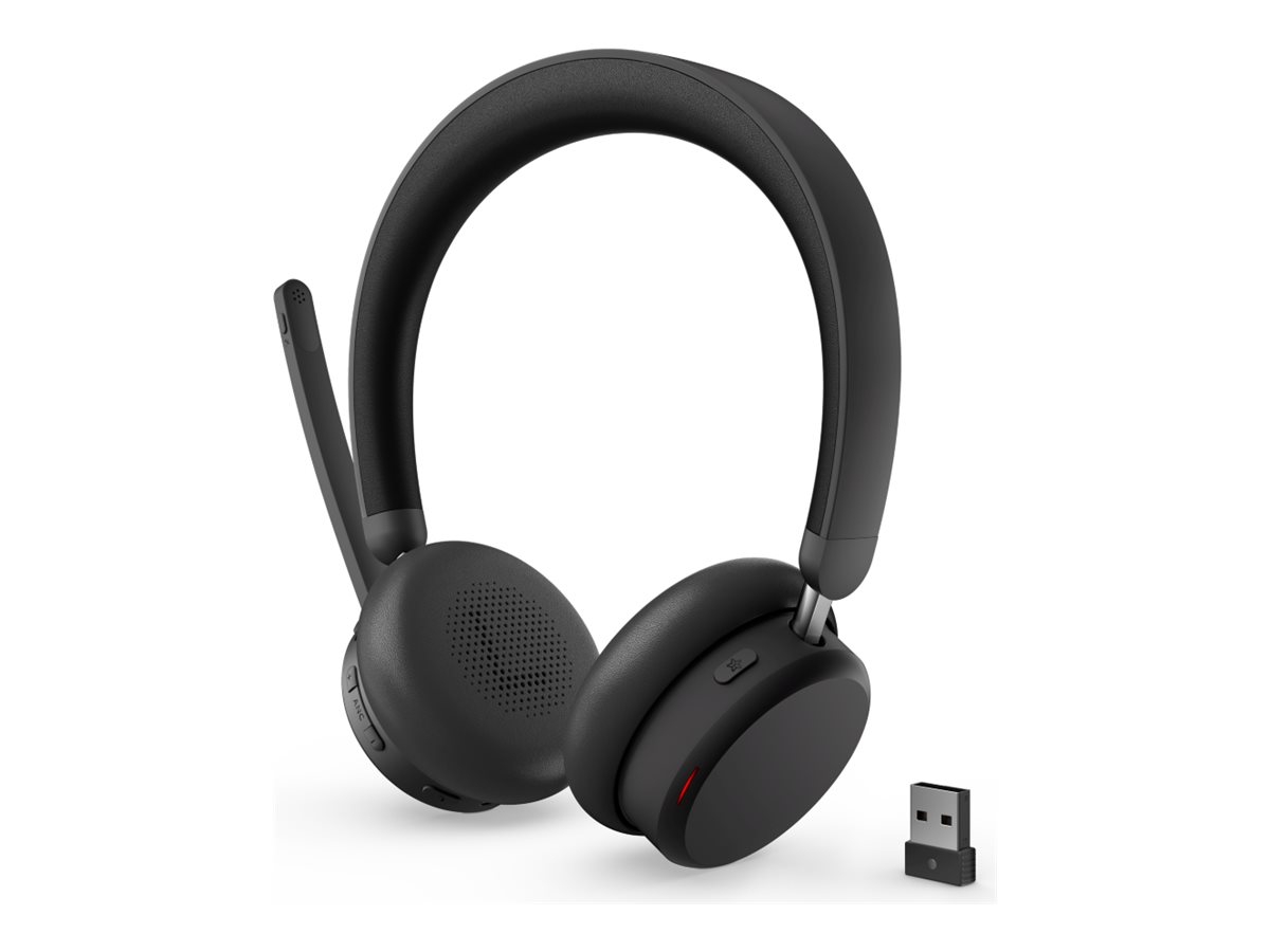 Lenovo 6550 Auriculares Inalmbrico Diadema Oficina/Centro de llamadas USB Tipo C Bluetooth Negro