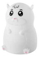 Ansmann Nachtlicht Hamster wei Silikon LED-Technologie - Lithium-Ionen (Li-Ion)