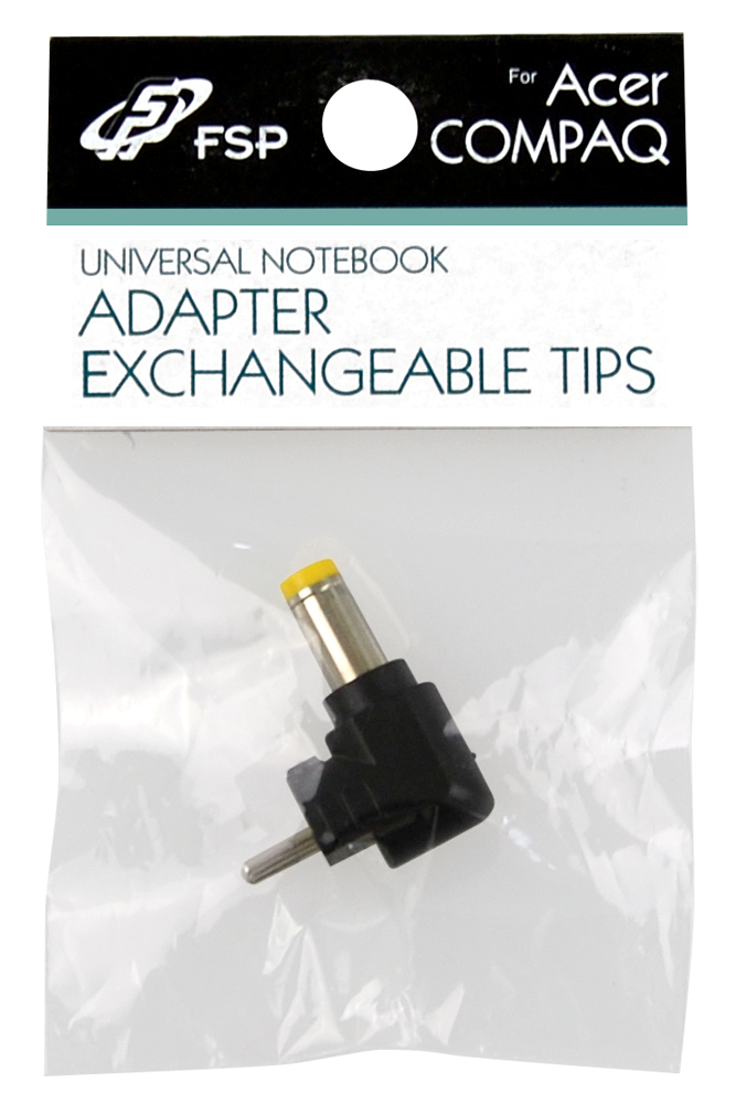 FSP Notebook Adapter Tips #1 - Adapter fr Power Connector - Gleichstromstecker 4,75 x 1,7 mm (M)