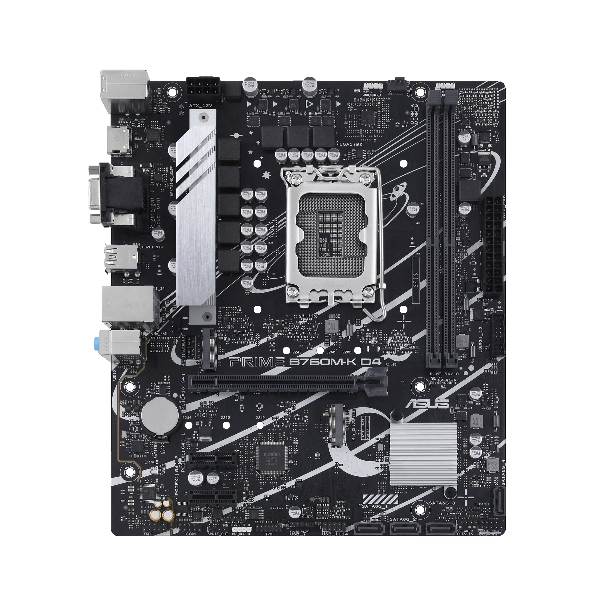 ASUS Intel B760 Lga 1700 Micro Atx - Intel Sockel 1700 (Core i)
