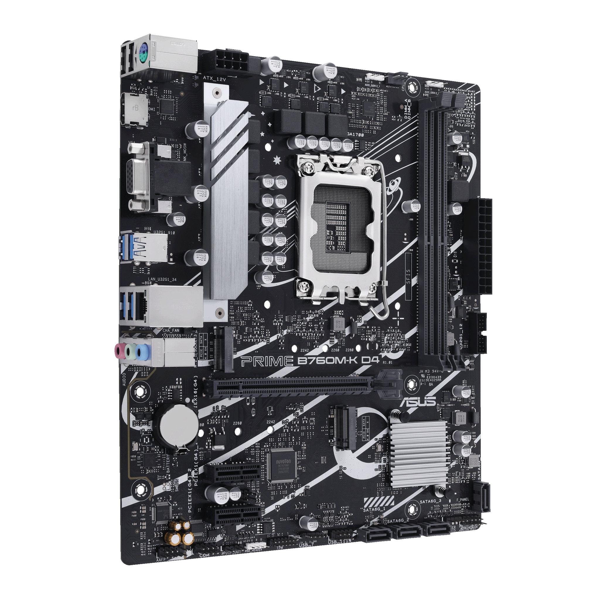ASUS Intel B760 Lga 1700 Micro Atx - Intel Sockel 1700 (Core i)