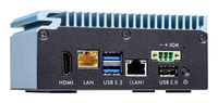Shuttle Edge PC System SPCEL02WA , Intel Celeron J6412, Windows 11 IoT, 8GB RAM, 120GB M.2 SATA , 1x HDMI, 2x 2.5G LAN, 1x COM, DIO, 12-24V, 24/7 permanent operation, fanless, incl. VESA & DIN-RAIL mount