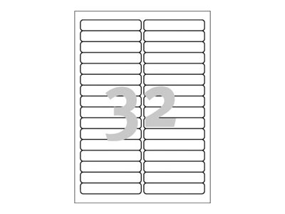Avery Removable Labels 96 x 16,9mm (25)