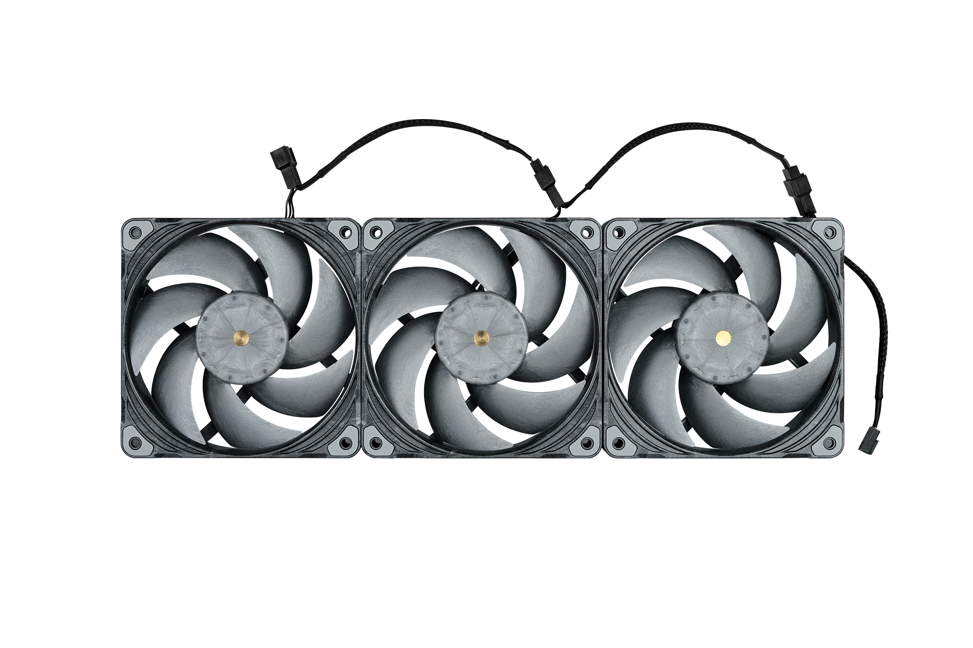 Phanteks PH-F120T30 120 mm Case per computer Ventilatore 12 cm Grigio 3 pz