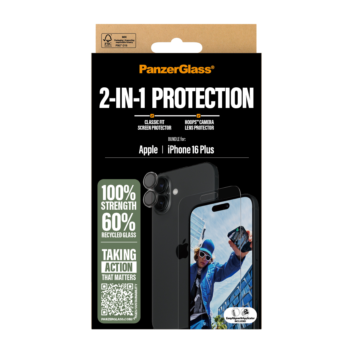 PanzerGlass 2-in-1 Bundle iPhone24 6.7