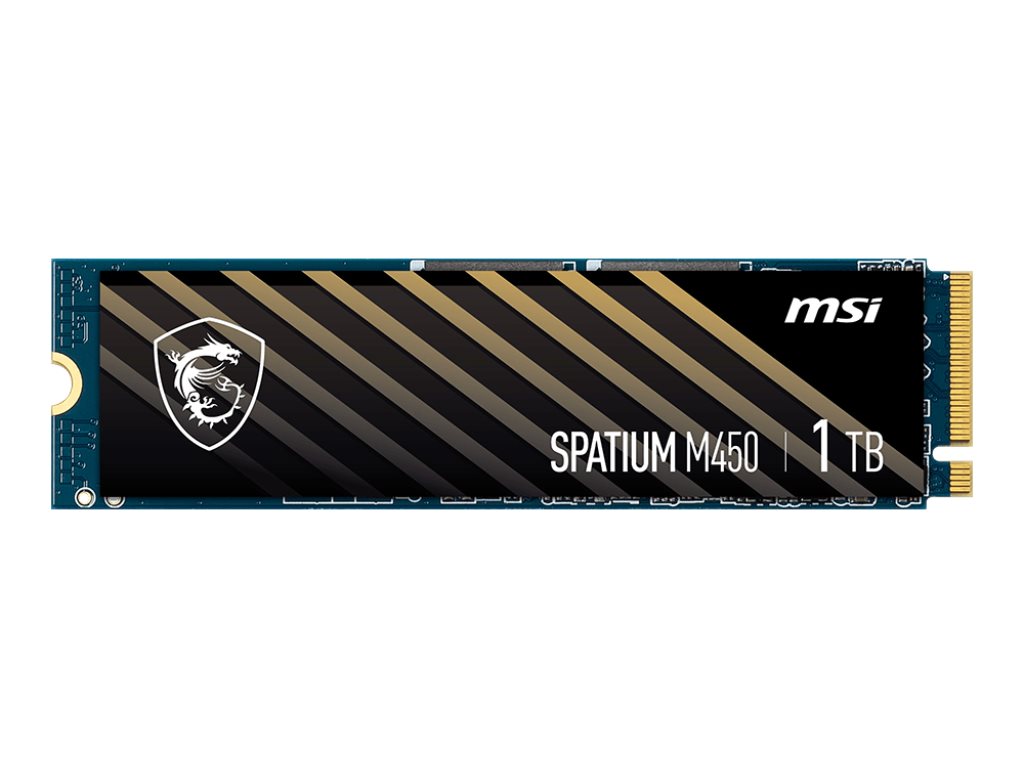 MSI SPATIUM M450 PCIe 4.0 NVMe M.2 1TB 1 To PCI Express 4.0 3D NAND
