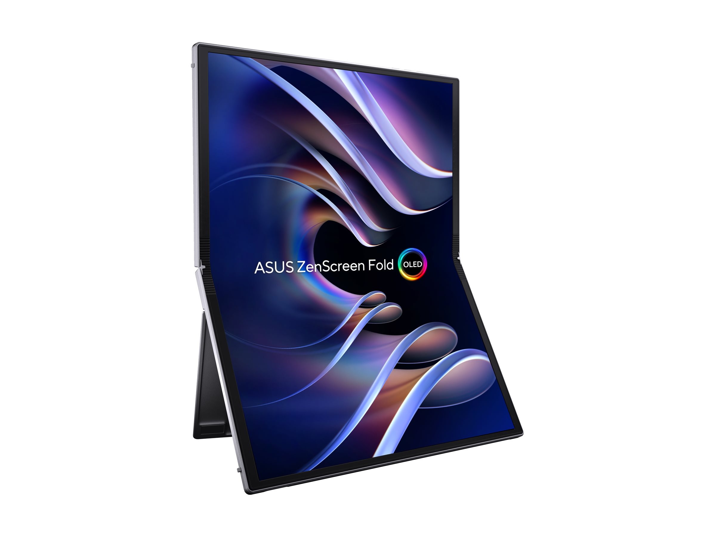 ASUS ZenScreen Fold OLED MQ17QH computer monitor 43.9 cm (17.3) 2560 x 1920 pixels Quad HD Silver