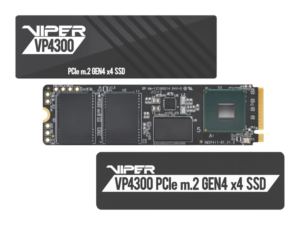 Patriot Memory VIPER VP4300 M.2 1000 GB PCI Express 4.0 NVMe