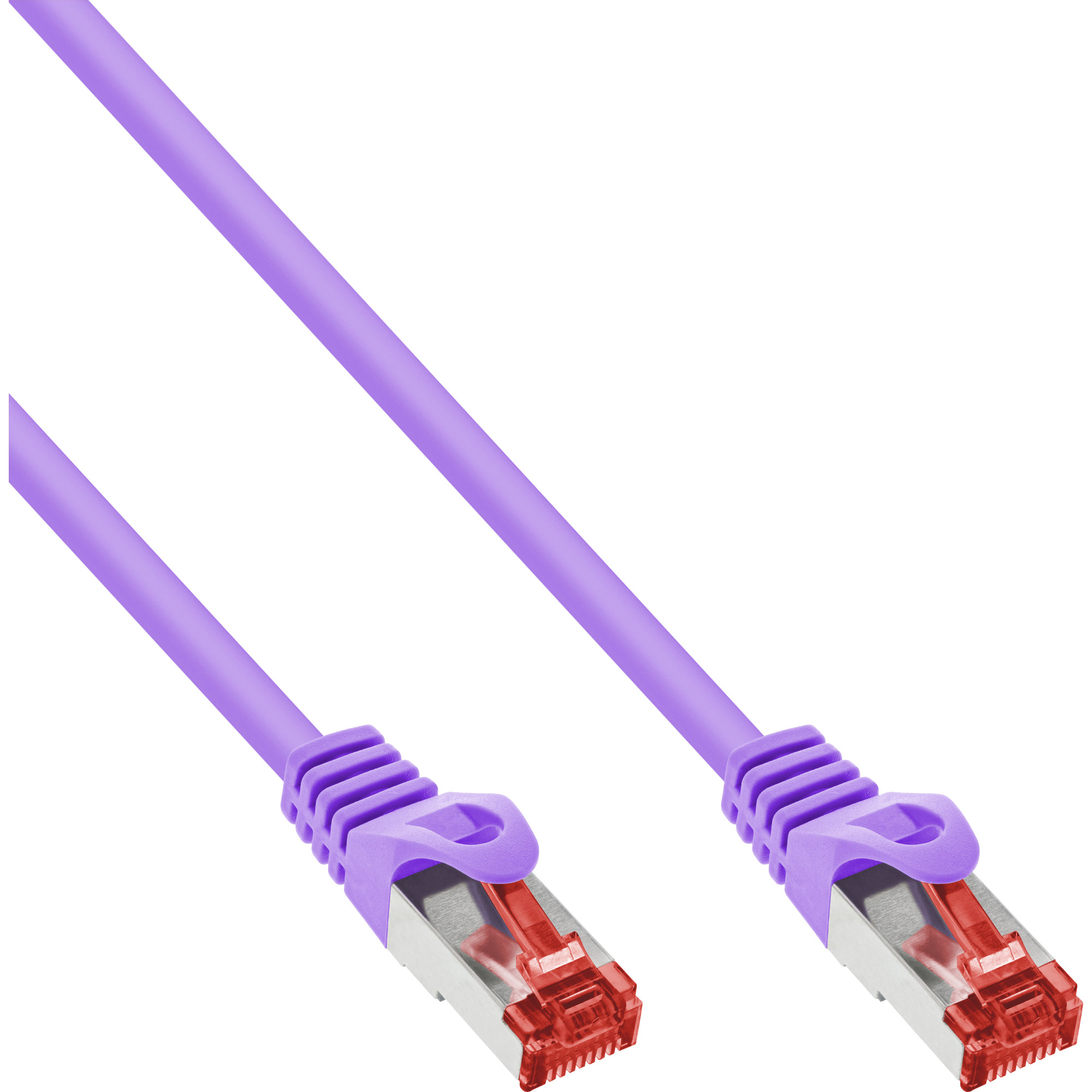 InLine 7.5m S-STP/PiMF Cat. 6 cble de rseau Violet 7,5 m Cat6 S/FTP (S-STP)