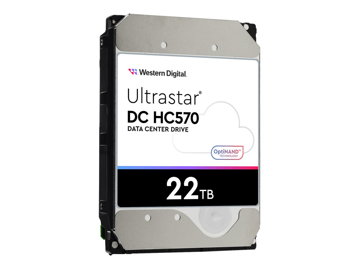 WD Ultrastar DC HC570 - Festplatte - verschlsselt - 22 TB - intern - 3.5 (8.9 cm)
