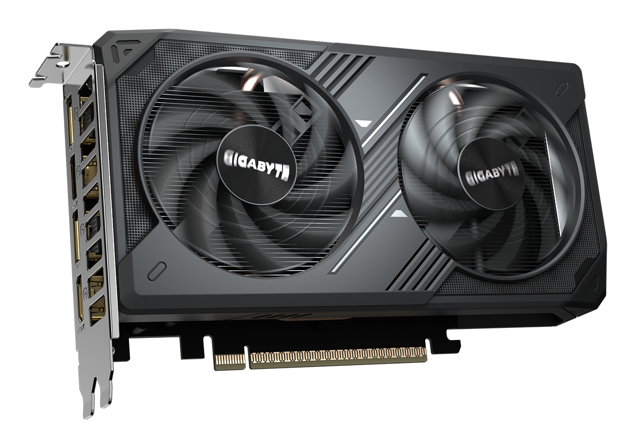 GIGABYTE GeForce RTX 5050 WINDFORCE OC 8G Carte Graphique - 8GB GDDR6, 128bit, PCI-E 5.0, 2587MHz Fr�quence du c ur, 2 x DP, 2 x HDMI, NVIDIA DLSS 4, GV-N5050WF2OC-8GD