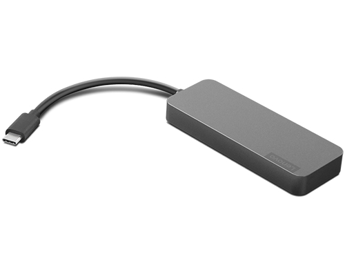 Lenovo USB-C to 4 Port USB-A Hub - Hub - 4 x SuperSpeed USB 3.0 + 1 x USB-C
