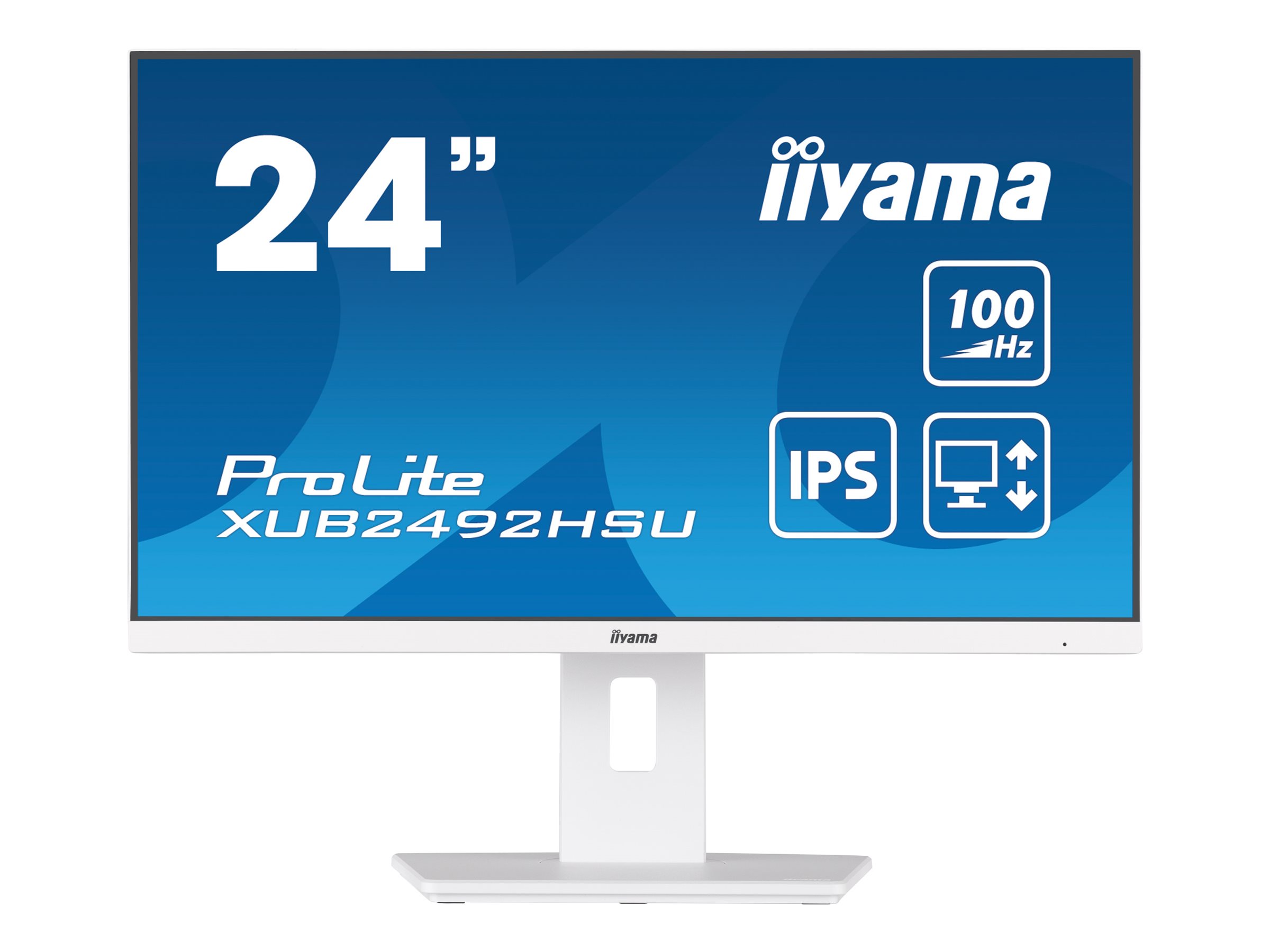iiyama XUB2492HSU-W6 computer monitor 60.5 cm (23.8) 1920 x 1080 pixels Full HD LED White