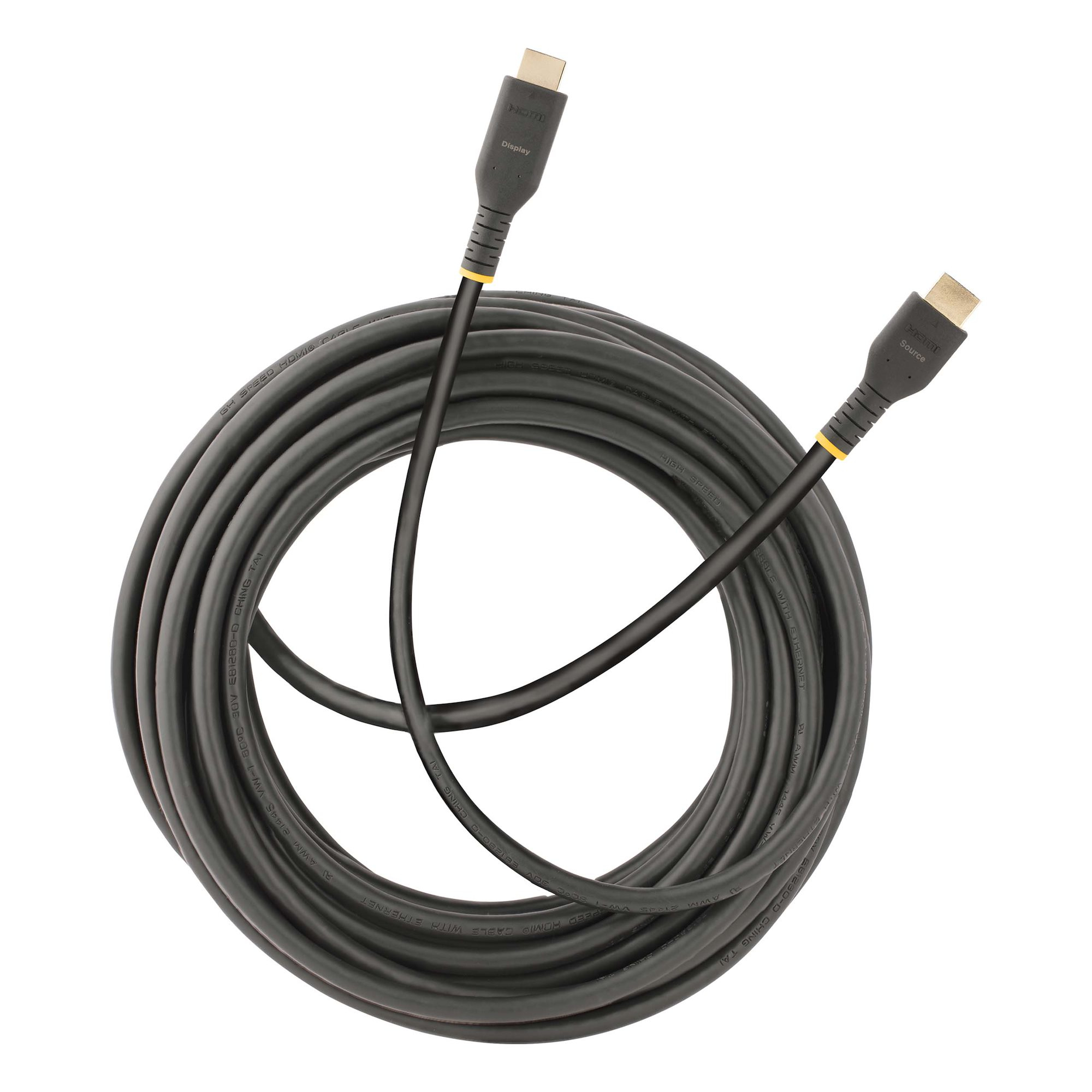 Cable HDMI 10m M/M haute vitesse avec connecteur Ethernet HDMI