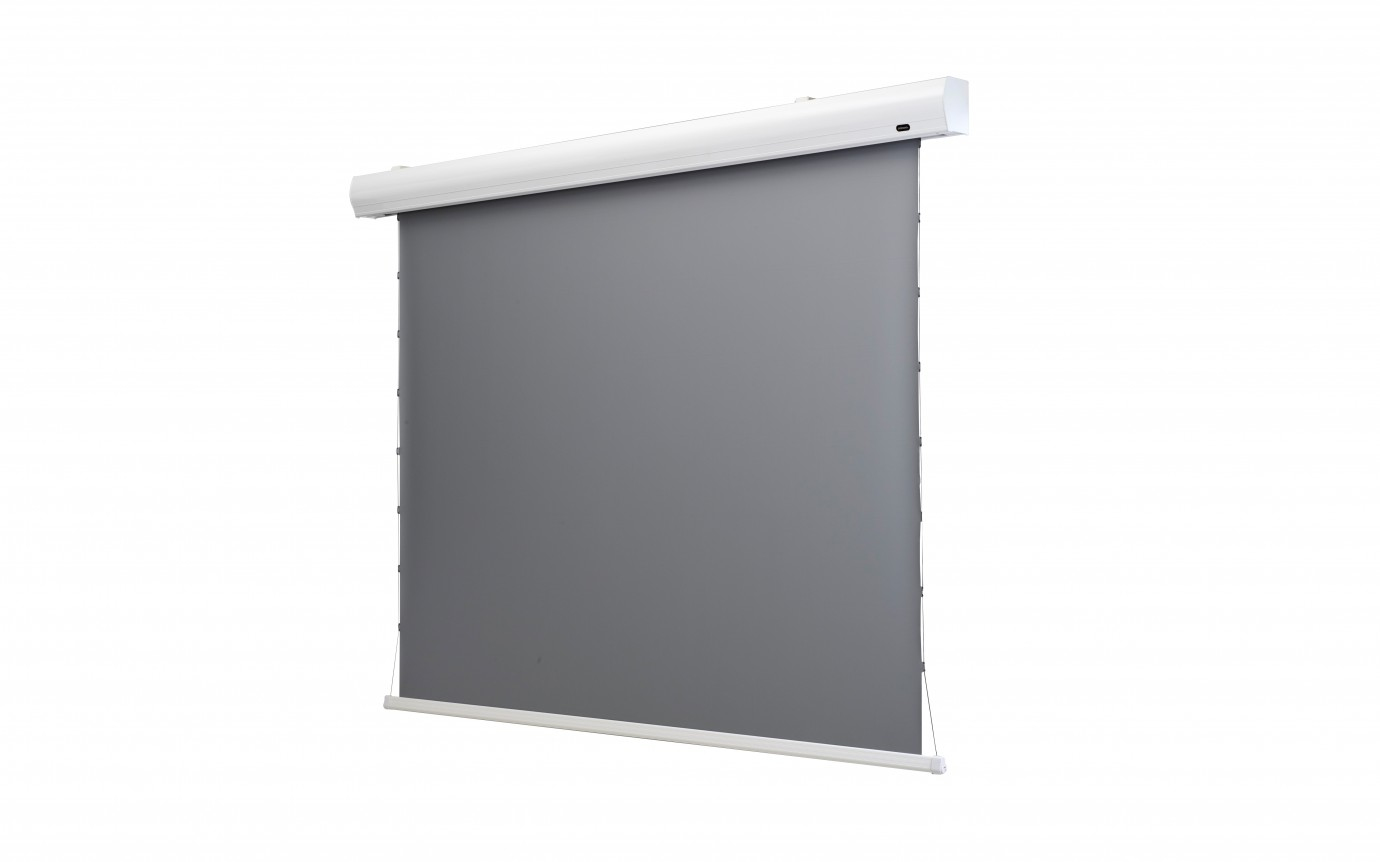 celexon HomeCinema Tension - Leinwand - Deckenmontage m�glich, geeignet f�r Wandmontage - motorisiert - 254 cm (100)