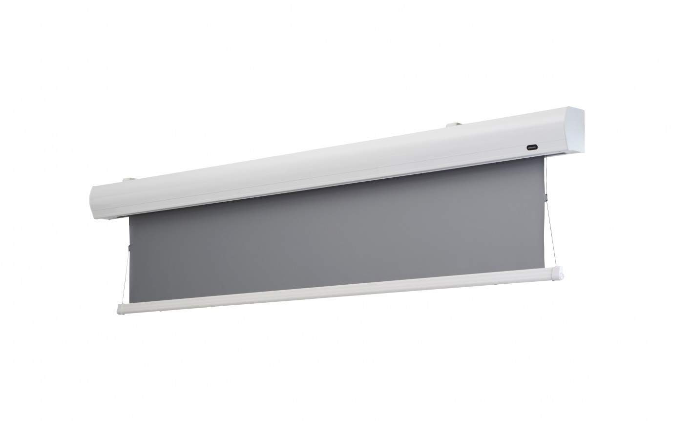 celexon HomeCinema Tension - Leinwand - Deckenmontage m�glich, geeignet f�r Wandmontage - motorisiert - 254 cm (100)