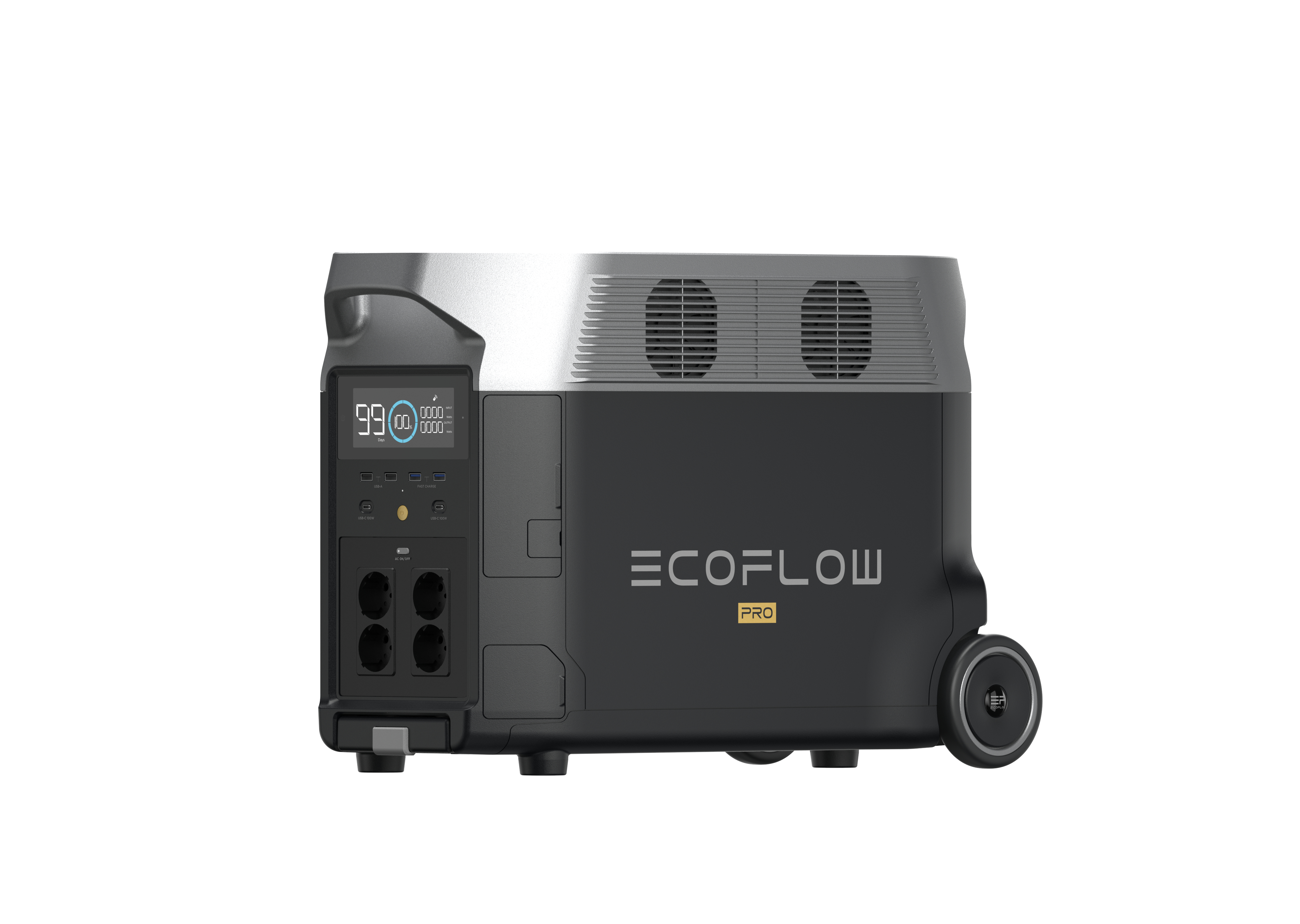 EcoFlow Delta Pro Lithium Iron Phosphate (LiFePO4) 3600 W 45 kg