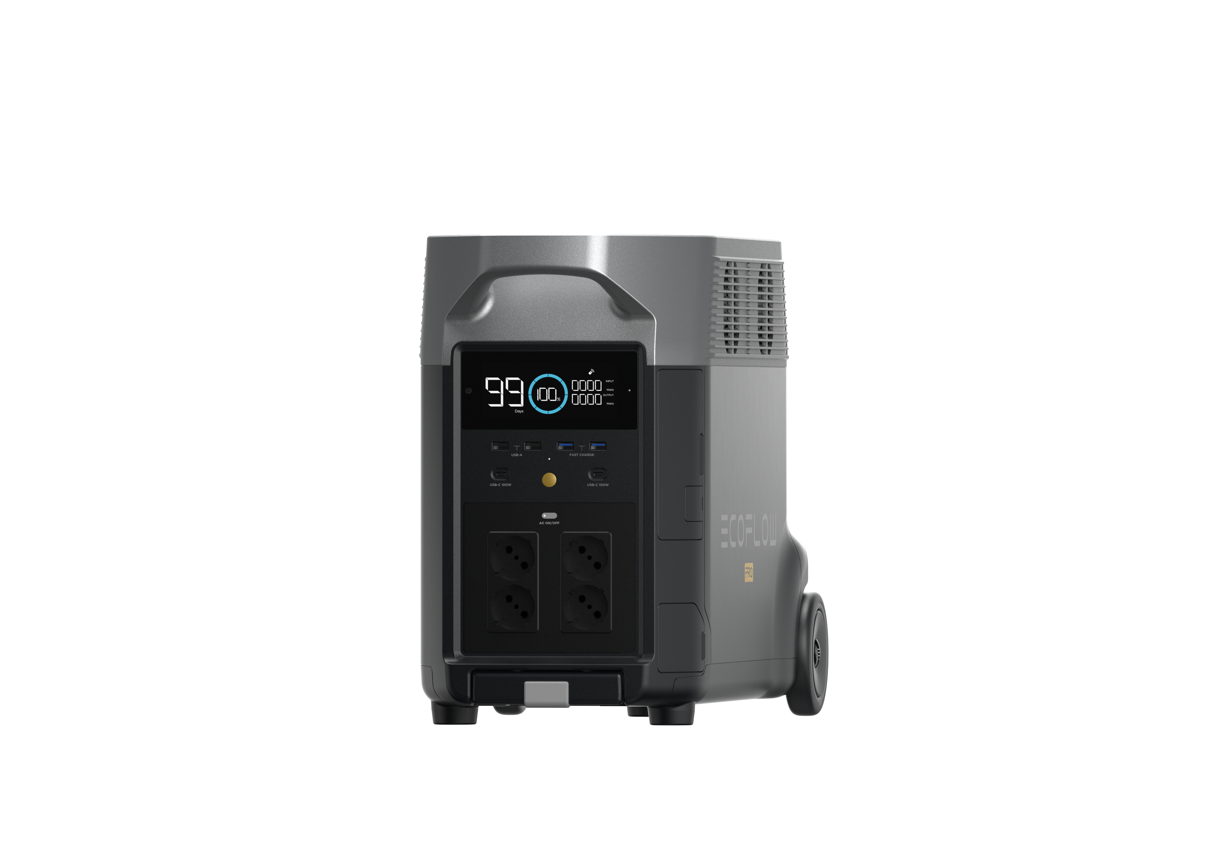 EcoFlow Delta Pro Lithium Iron Phosphate (LiFePO4) 3600 W 45 kg