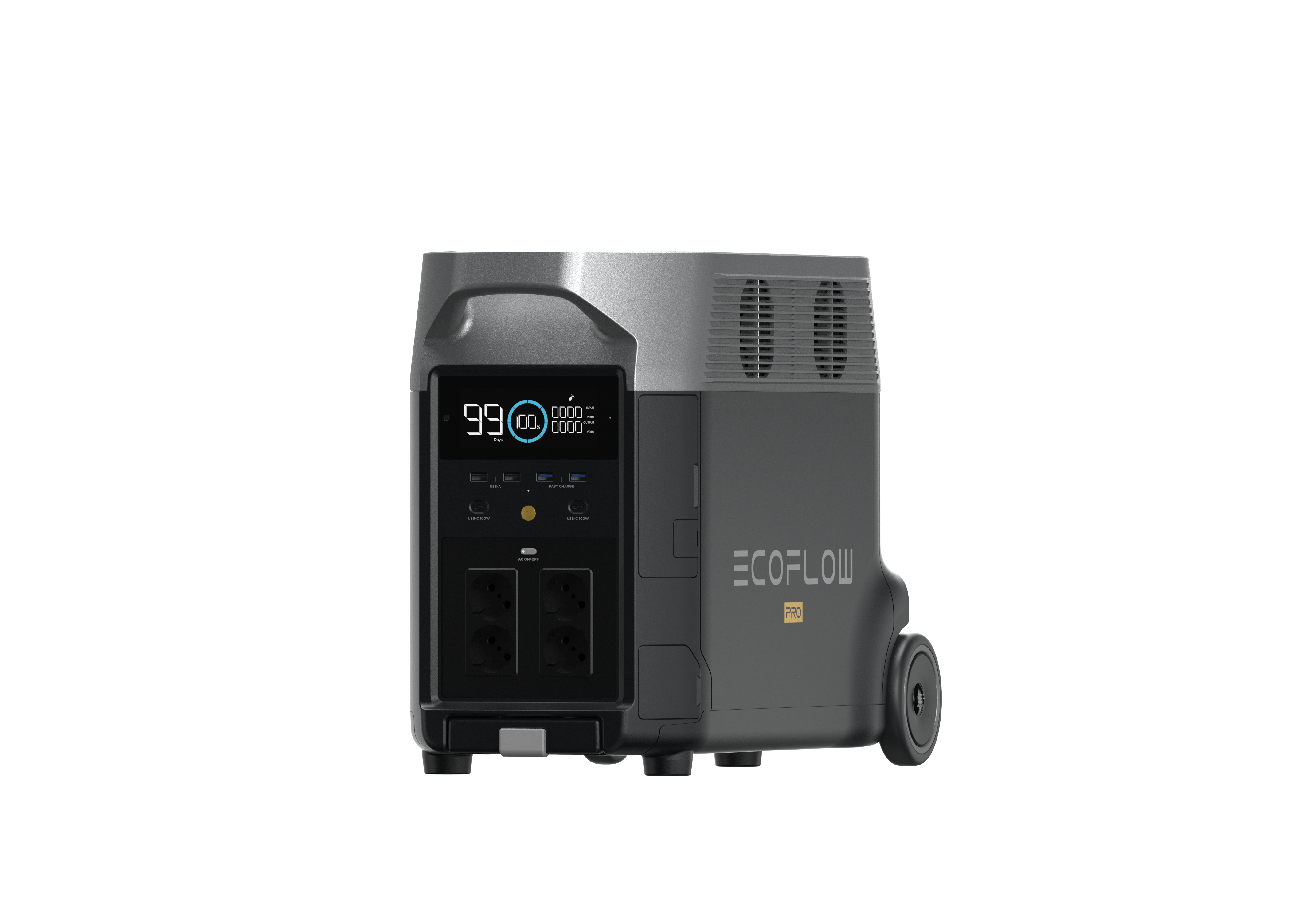 EcoFlow Delta Pro Lithium Iron Phosphate (LiFePO4) 3600 W 45 kg