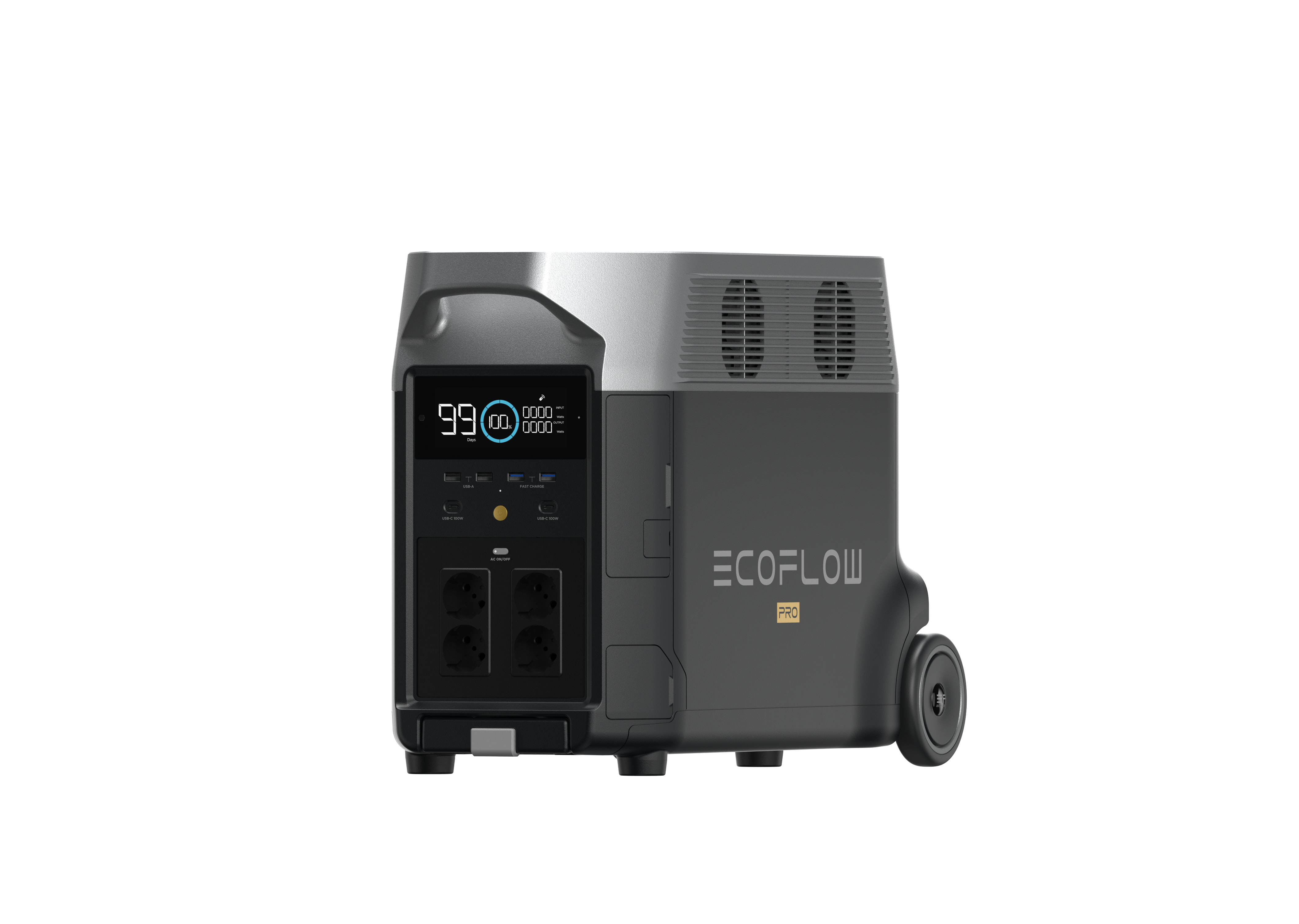 EcoFlow Delta Pro Lithium Iron Phosphate (LiFePO4) 3600 W 45 kg