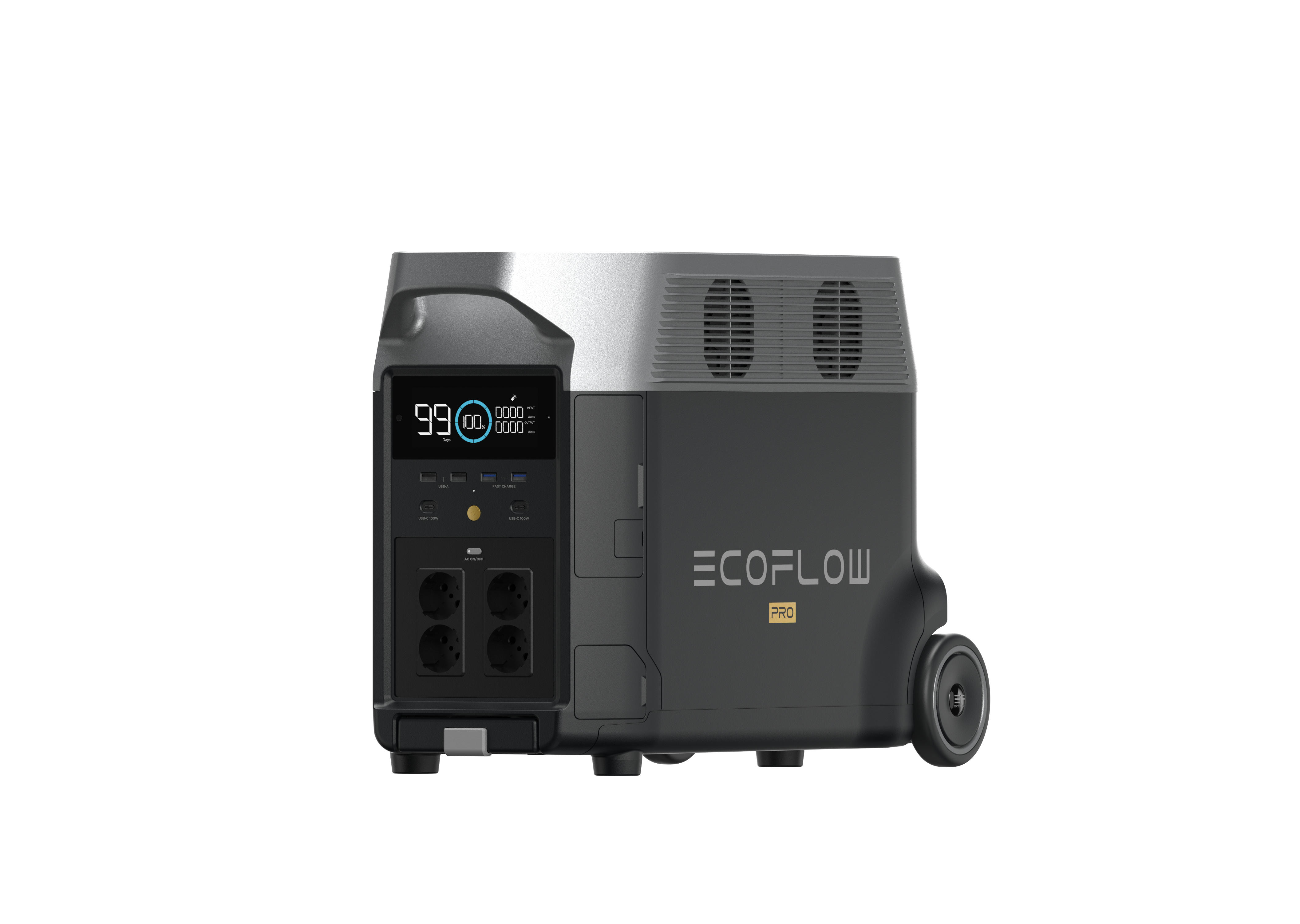 EcoFlow Delta Pro Lithium Iron Phosphate (LiFePO4) 3600 W 45 kg
