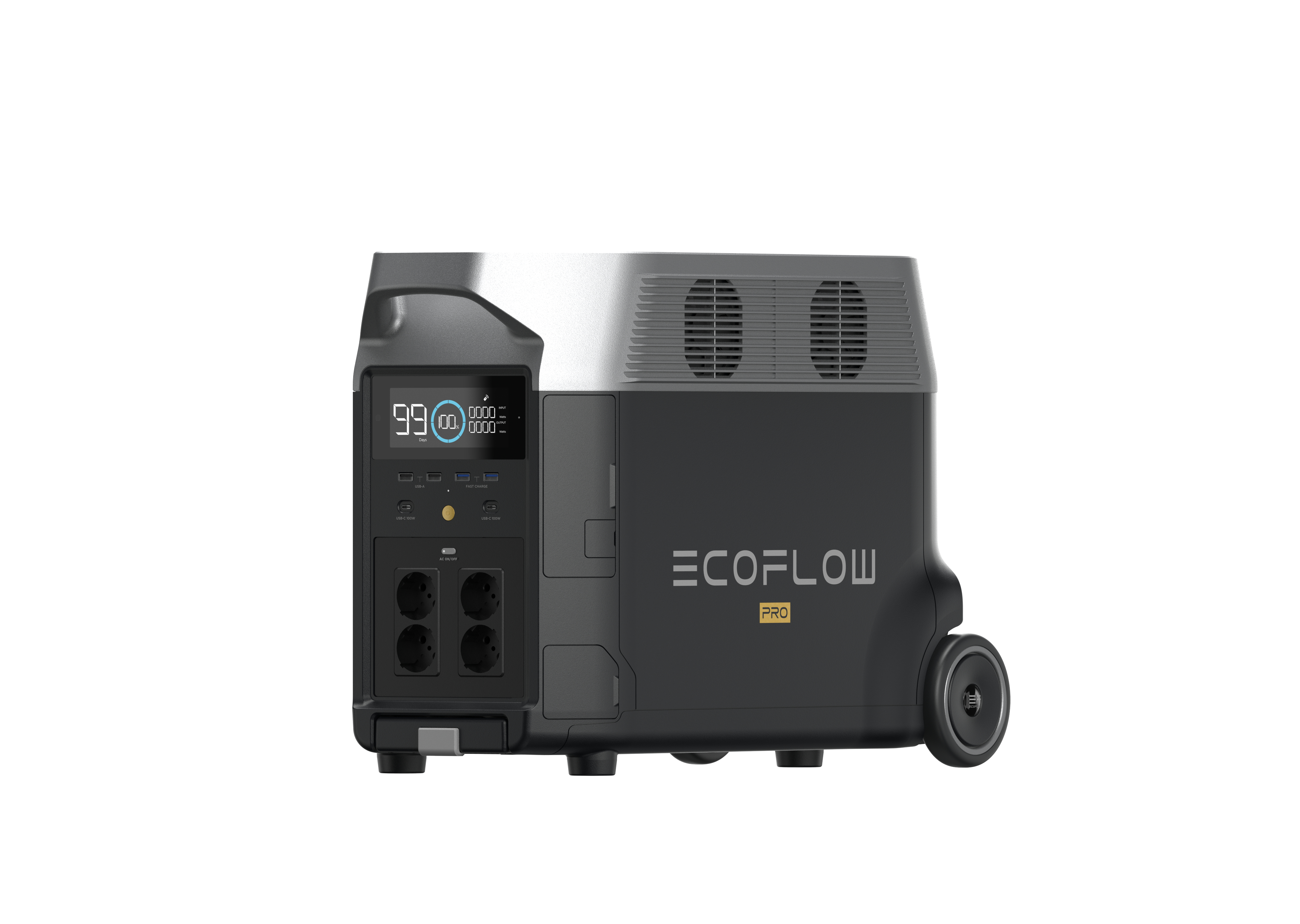 EcoFlow Delta Pro Lithium Iron Phosphate (LiFePO4) 3600 W 45 kg