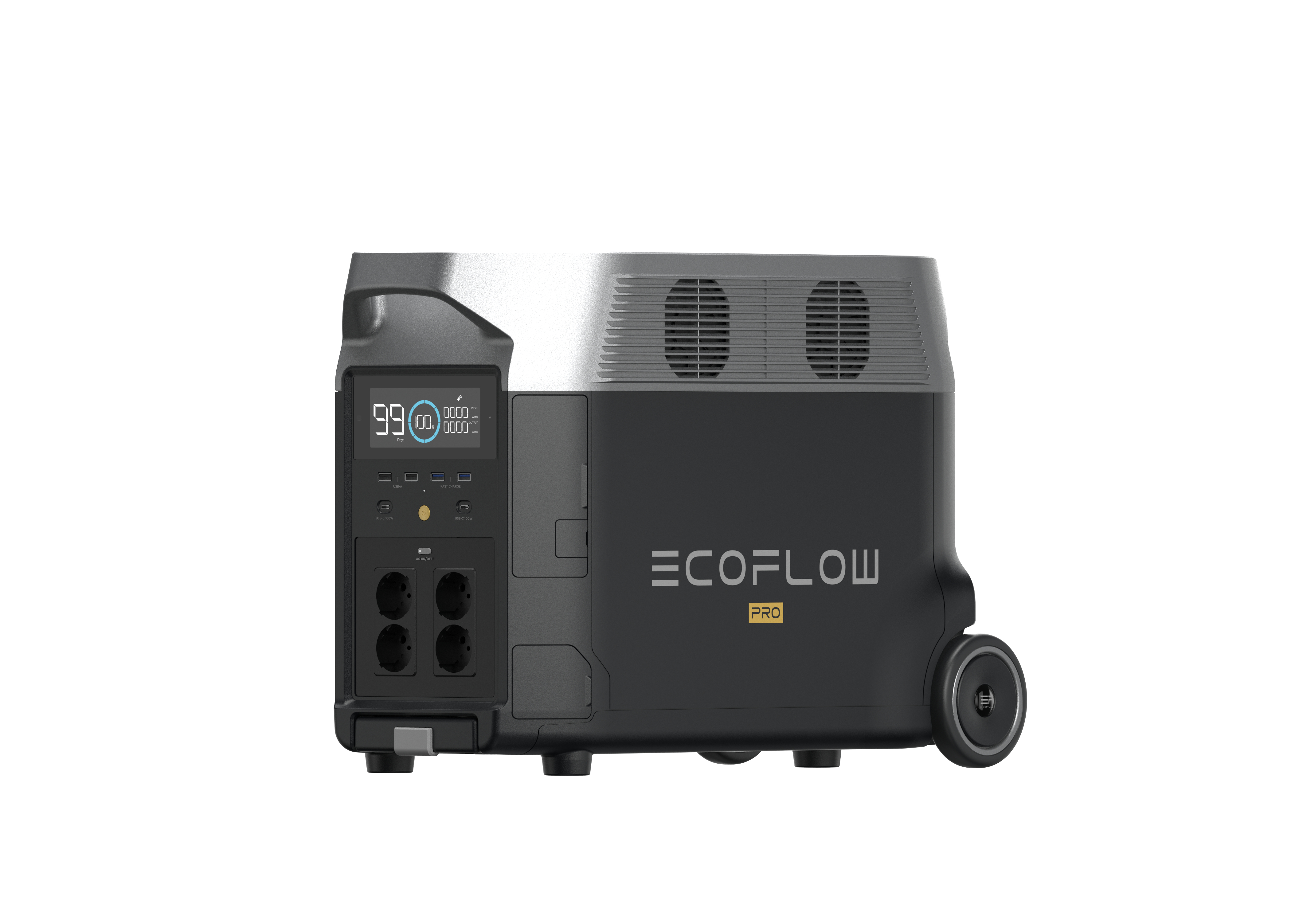 EcoFlow Delta Pro Lithium Iron Phosphate (LiFePO4) 3600 W 45 kg