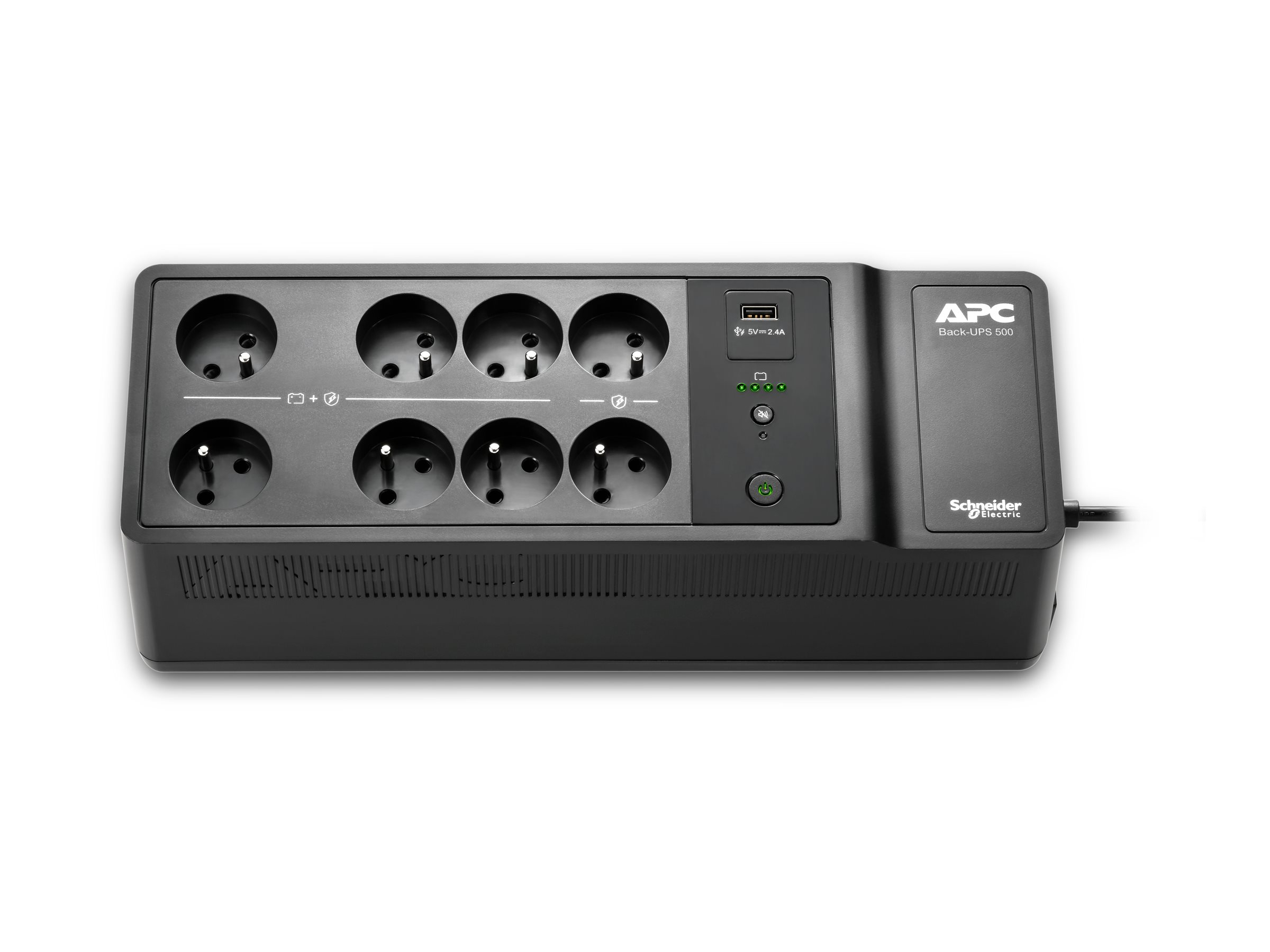 APC Back-UPS BE Series BE500G2 - USV (Wandmontage / Aufputzmontage)