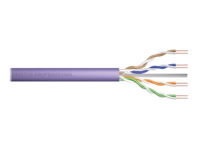 DIGITUS CAT 6 F/UTP Verlegekabel, 305 m, Simplex, Dca